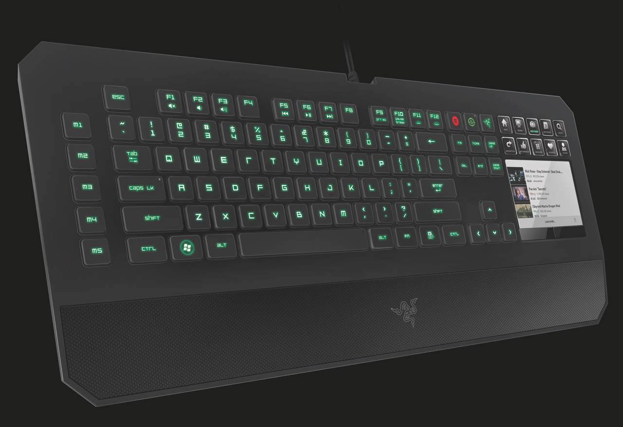 Razer Unveils DeathStalker Ultimate Gaming Keyboard RPad Productions