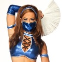 Post thumbnail of WWE AJ Lee as Mortal Kombat’s Kitana = Awesome