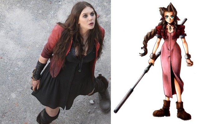 Separated at Birth: Scarlet Witch and Aerith Gainsborough?